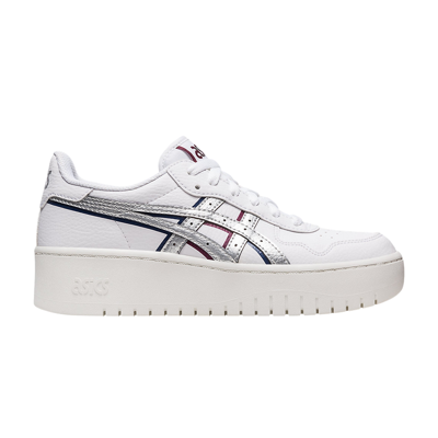 Pre-owned Asics Wmns Japan S Pf 'white Silver Burgundy'