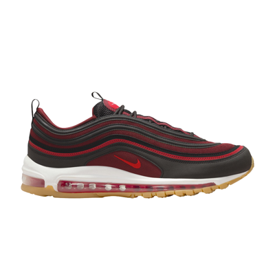 Pre-owned Nike Air Max 97 'black Team Scarlet'