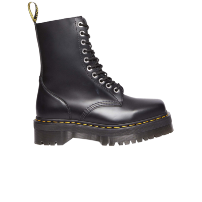Pre-owned Dr. Martens' Wmns 1490 Quad Squared Boot 'black'