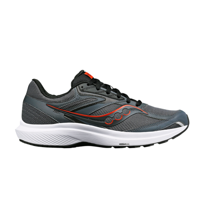 Pre-owned Saucony Cohesion 17 'shadow Red' In Grey