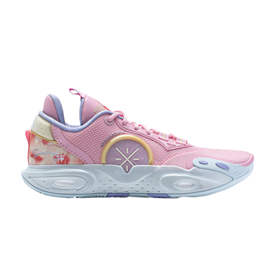 Pre-owned Li-ning Wade All City 12 'sunshine State' In Pink