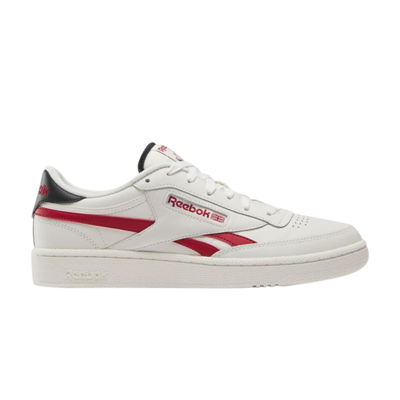 Pre-owned Reebok Club C Revenge 'chalk Flash Red' In Cream