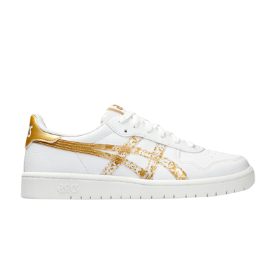 Pre-owned Asics Wmns Japan S 'splash - Pure Gold' In White