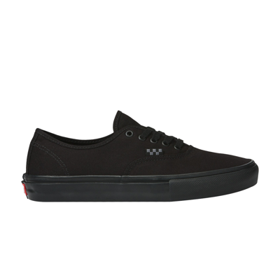 Pre-owned Vans Skate Authentic 'triple Black'