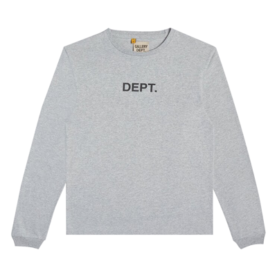 Pre-owned Gallery Dept. Long-sleeve Tee 'heather Grey'
