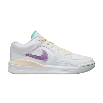 Pre-owned Air Jordan Wmns Jordan Stadium 90 'multi-color Sashiko' In White