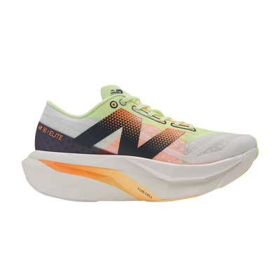 Pre-owned New Balance Wmns Fuelcell Supercomp Elite V4 'white Lime Mango'