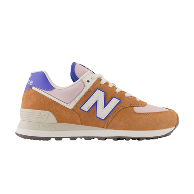 Pre-owned New Balance Wmns 574 'sepia' In Tan