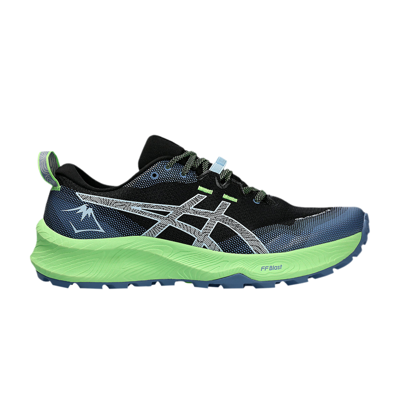 Pre-owned Asics Gel Trabuco 12 'black Light Blue Green'