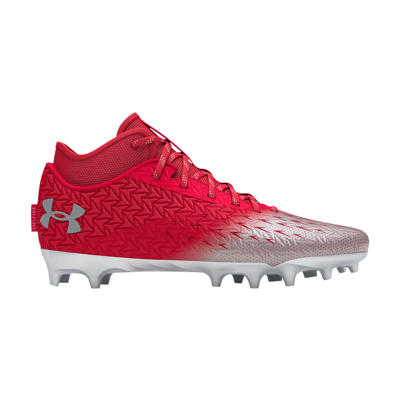 Pre-owned Under Armour Spotlight 4 Mc 'red Metallic Silver'