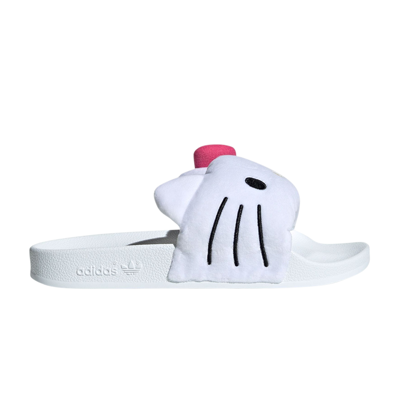 Pre-owned Adidas Originals Hello Kitty X Adilette Slide 'hello Kitty And Friends' In White
