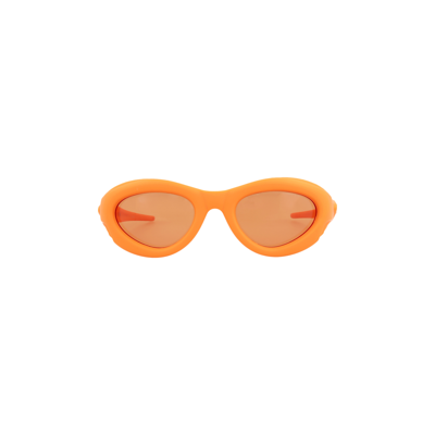 Pre-owned Bottega Veneta Cat Eye Sunglasses 'orange'