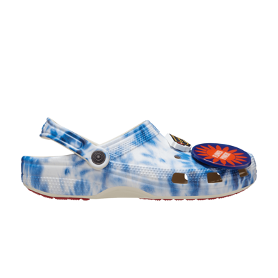 Pre-owned Crocs Levi's X Classic Clog 'tie-dye' In Blue