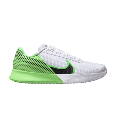 Pre-owned Nike Wmns Court Air Zoom Vapor Pro 2 Hc 'white Poison Green'