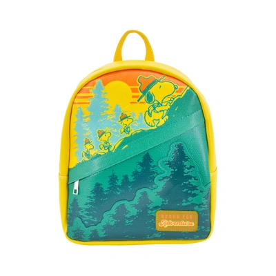 Peanuts Ready For Adventure Mini Backpack In Blue