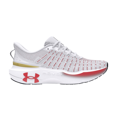 Pre-owned Under Armour Wmns Hovr Infinite Elite 'white Metallic Gold'