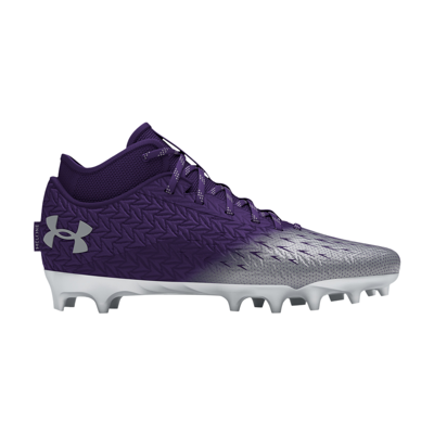 Pre-owned Under Armour Spotlight 4 Mc 'purple Metallic Silver'