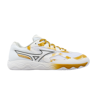 Pre-owned Mizuno Wave Medal 7 'year Of The Dragon' In White
