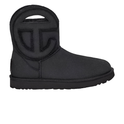 Pre-owned Ugg Telfar X Logo Mini Boot 'black'