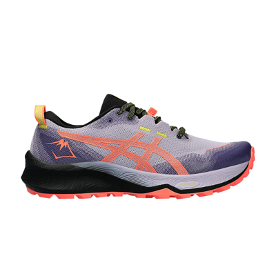 Pre-owned Asics Wmns Gel Trabuco 12 'faded Ash Rock Sun Coral' In Blue