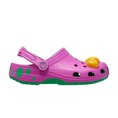 Pre-owned Crocs Barney X Classic Clog In Purple