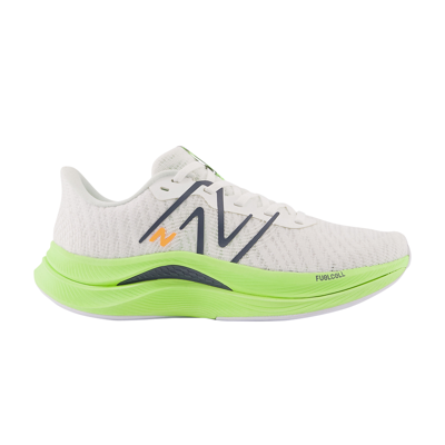 Pre-owned New Balance Wmns Fuelcell Propel V4 'white Bleached Lime Glow'