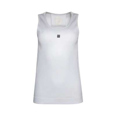 Pre-owned Givenchy Rib Tank Top 'white'