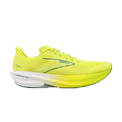 Pre-owned Brooks Hyperion Elite 3 'lime' In Yellow