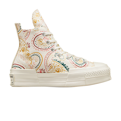 Pre-owned Converse Chuck 70 Plus High 'crafted Evolution' In Cream