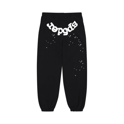 Pre-owned Sp5der Og Web Sweatpants 'black'