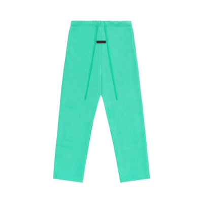 Pre-owned Essentials Fear Of God  Polar Fleece Pant 'mint Leaf' In Green