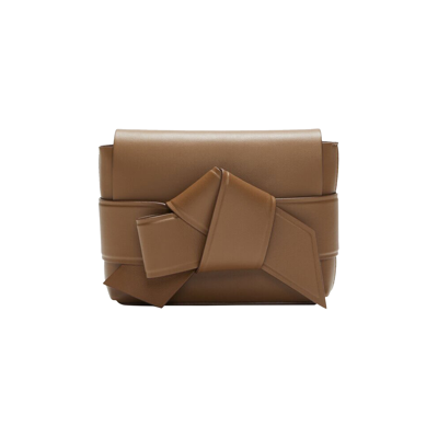 Pre-owned Acne Studios Msubi Mini Crossbody Bag 'camel Brown' In Tan