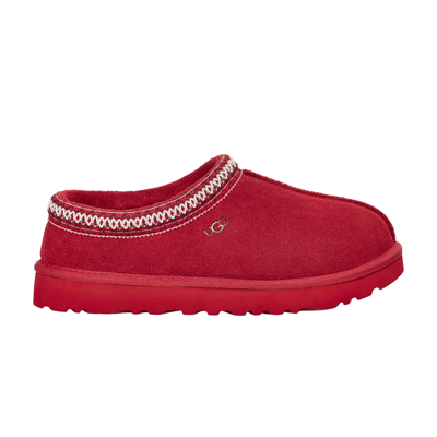 Pre-owned Ugg Wmns Tasman Slipper 'samba Red'