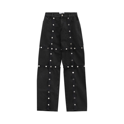 Pre-owned Attico The  Long Pants 'black'