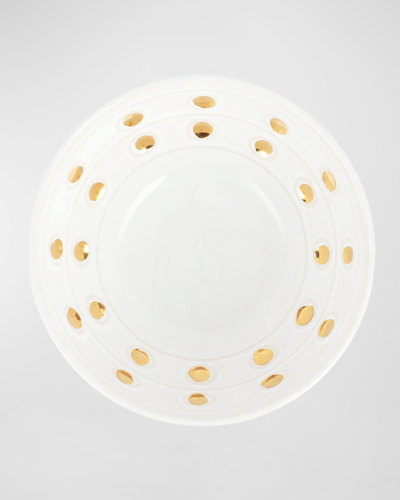 Vietri Medici Gold Condiment Bowl
