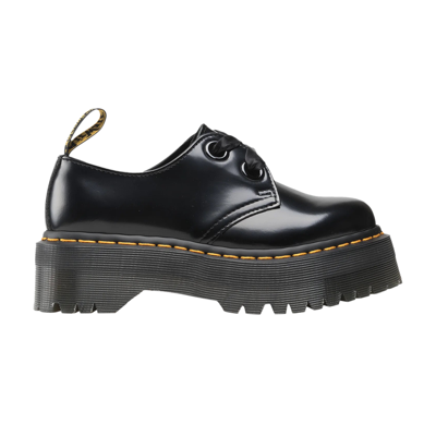 Pre-owned Dr. Martens' Wmns Holly Leather Platform 'black'