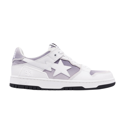Pre-owned Bape Wmns Sk8 Sta #4 'white Gradient'