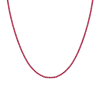 AURATE NEW YORK AURATE NEW YORK RED RUBY TENNIS NECKLACE