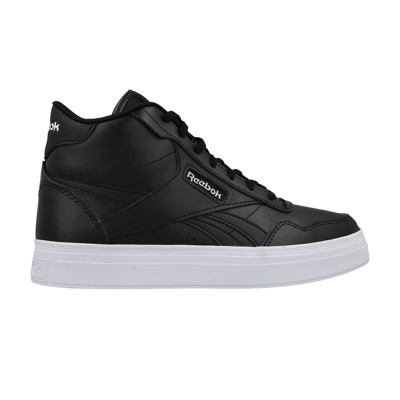 Pre-owned Reebok Wmns Court Advance Bold High 'black White'
