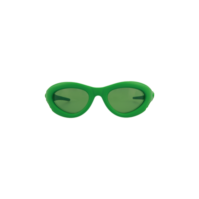 Pre-owned Bottega Veneta Cat Eye Sunglasses 'green'