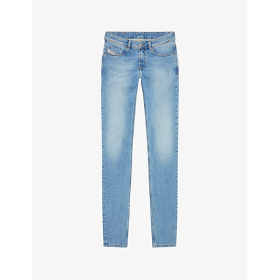 Diesel Mens 1 1979 Sleenker Faded-wash Slim-leg Stretch-denim Jeans