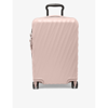 TUMI TUMI MAUVE TEXTURE INTERNATIONAL EXPANDABLE 4-WHEELED POLYCARBONATE CARRY-ON SUITCASE