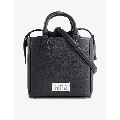 Maison Margiela Womens Black 5ac Leather Crossbody Bag