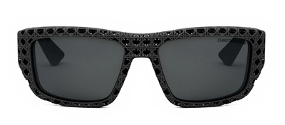 Dior 3d S1i 11p0 Dm40127i 02d Rectangle Sunglasses