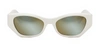 Dior Lady 95.22 B1i Sunglasses In Ivory Roviex Mirror