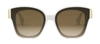 FENDI FE 40098 I 25F SQUARE SUNGLASSES