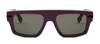 Fendi Fe 40091 U 69a Flattop Sunglasses In Grey