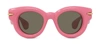 Loewe Lw 40118 I 72e Round Sunglasses In Brown