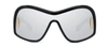 Loewe Lw 40131 I 01c Shield Sunglasses In Silver