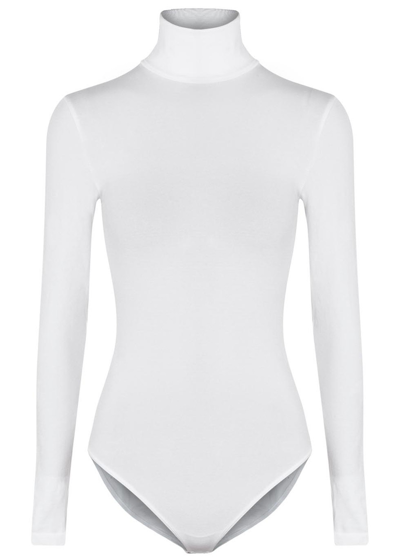 Wolford White Colourado Bodysuit